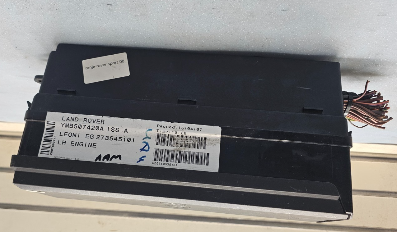 🔥07-09 LAND RANGE ROVER SPORT 5.0L ENGINE WIRING FUSE BOX JUNCTION TIPM BLOCK