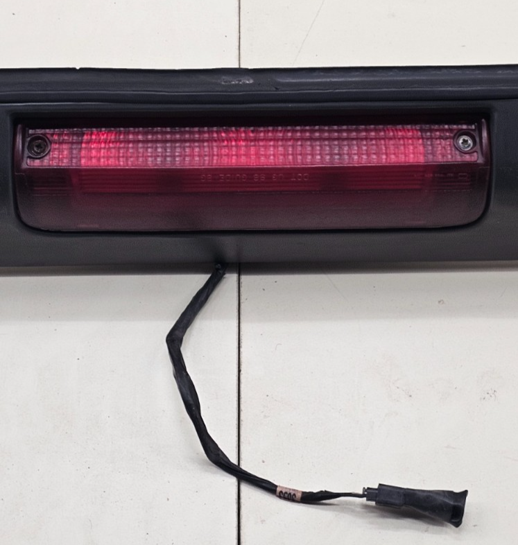 🔥03-20 Chevrolet Express GMC Savana 3rd Third Brake Light Trim Spoiler Black