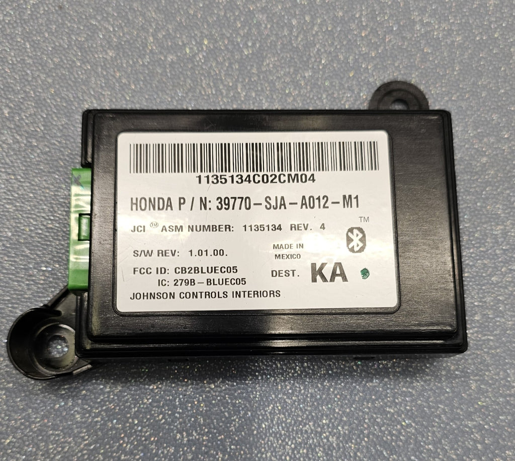 🔥05-08 ACURA RL FRONT LEFT DRIVER BLUETOOTH CELLPHONE CONTROL MODULE UNITE