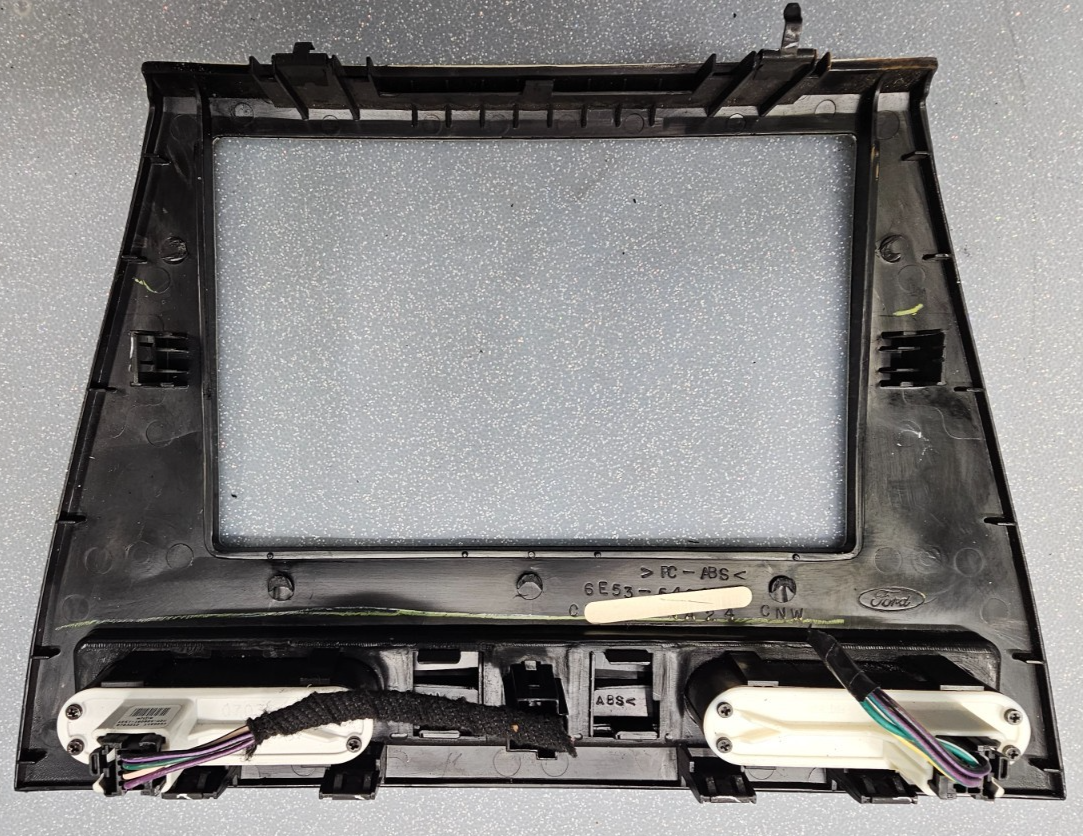 🔥06-09 Fusion Milan Center Dash Trim Panel AM FM Radio Stereo Bezel SILVER OEM