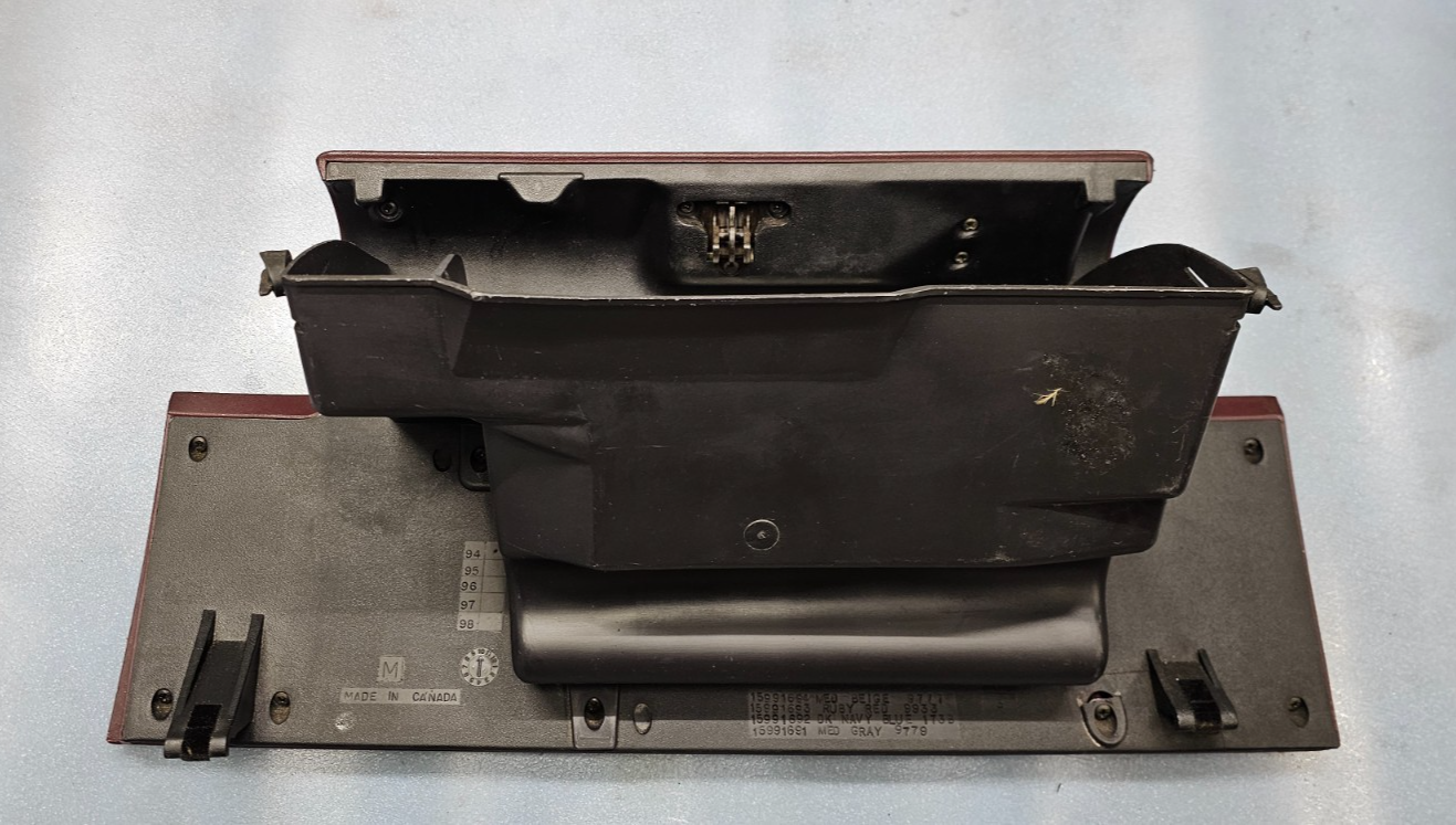 🔥95-99 CHEVY GMC TRUCK SILVERADO C/K Glove Box Storage Door RED G2