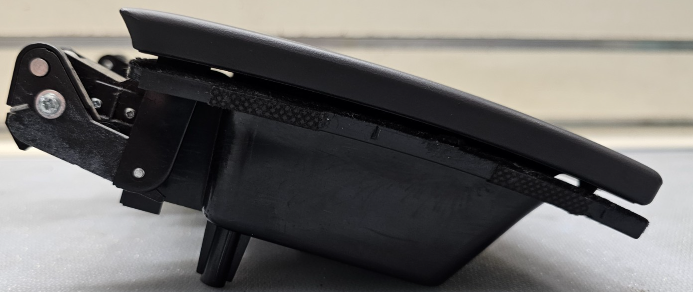 🔥07-10 Elantra Center Upper Dash Cubby Storage Compartment Assembly Black OEM