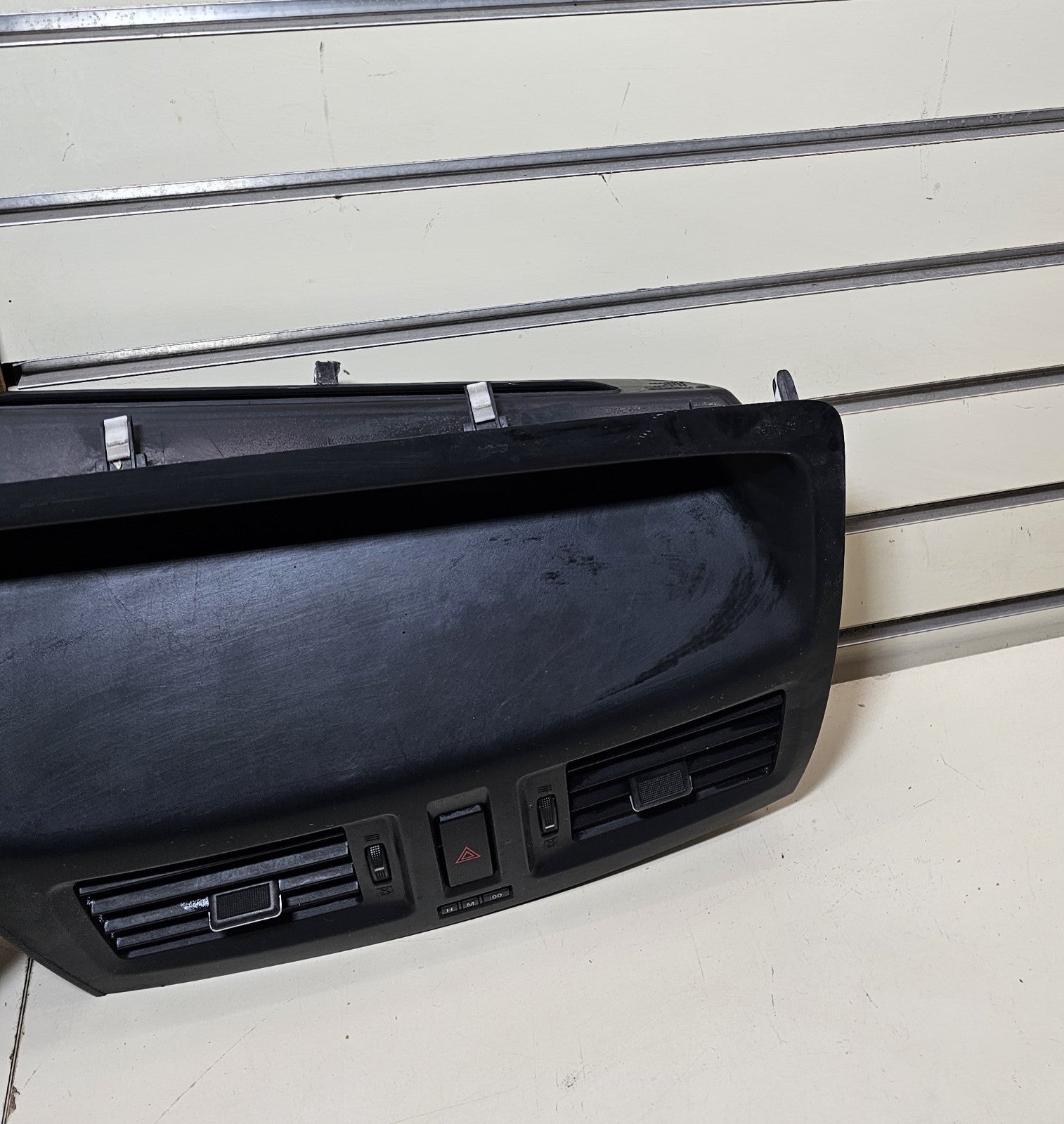 🔥12-15 MAZDA 5 DASH SPEEDOMETER INSTRUMENT CLUSTER UPPER COVER TRIM BEZEL BLACK