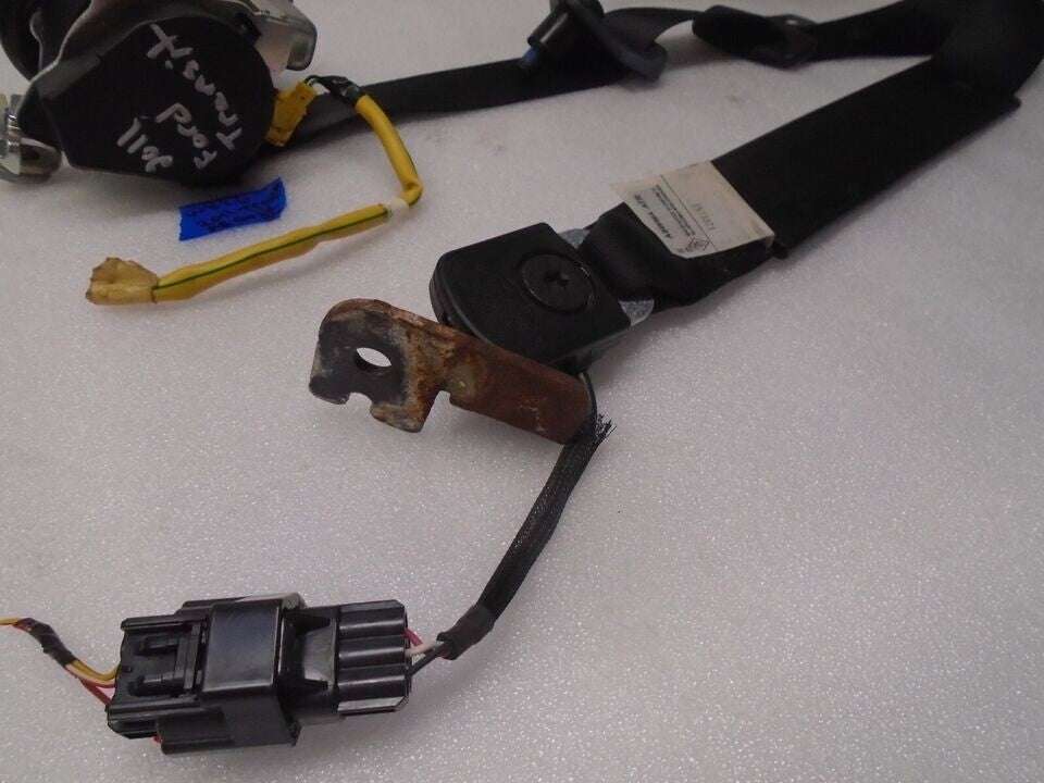 🔥2010-2013 FORD TRANSIT CONNECT FRONT PASSENGER SEAT BELT & BUCKLE OEM BLACK
