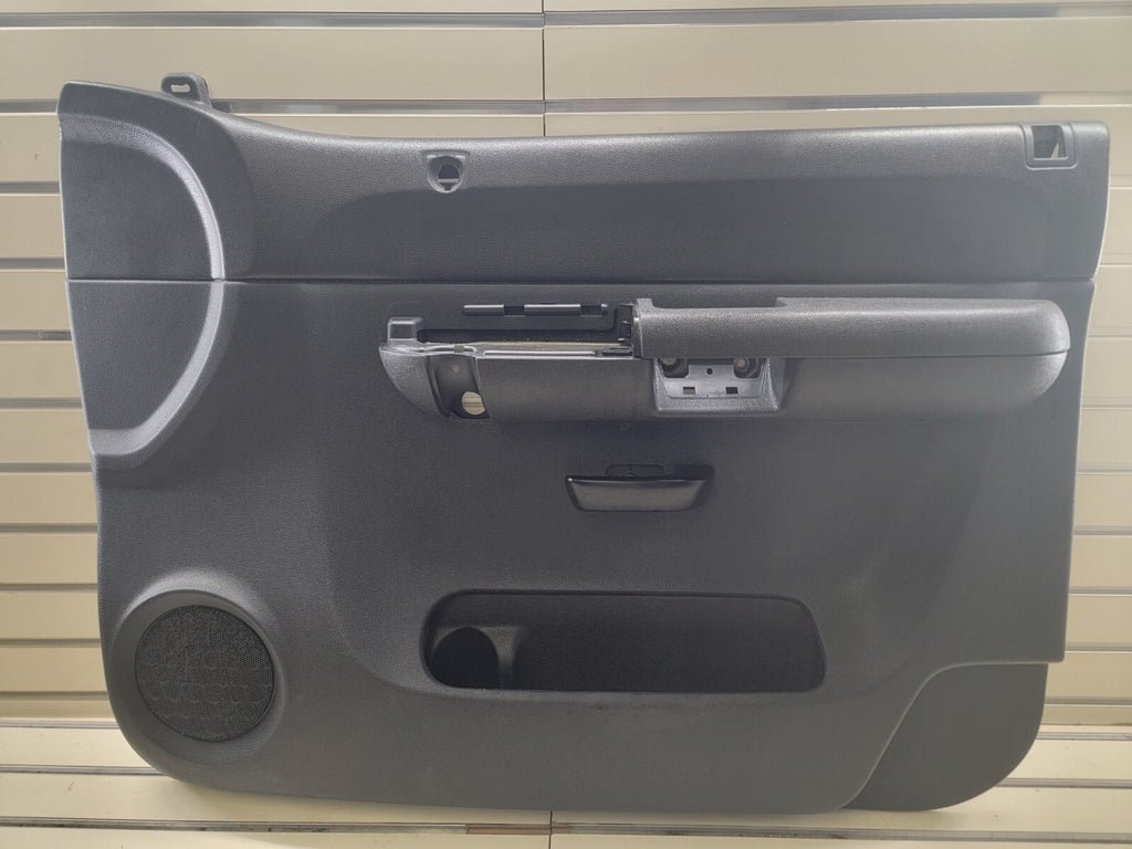🔥07-09 Chevrolet Silverado GMC Sierra Door Panel RH RIGHT passenger black D19