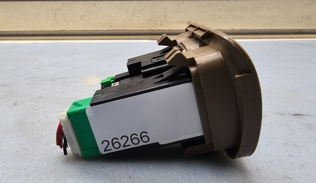 🔥03-08 Honda Pilot cruise control & light on/off switch trim TanOEM