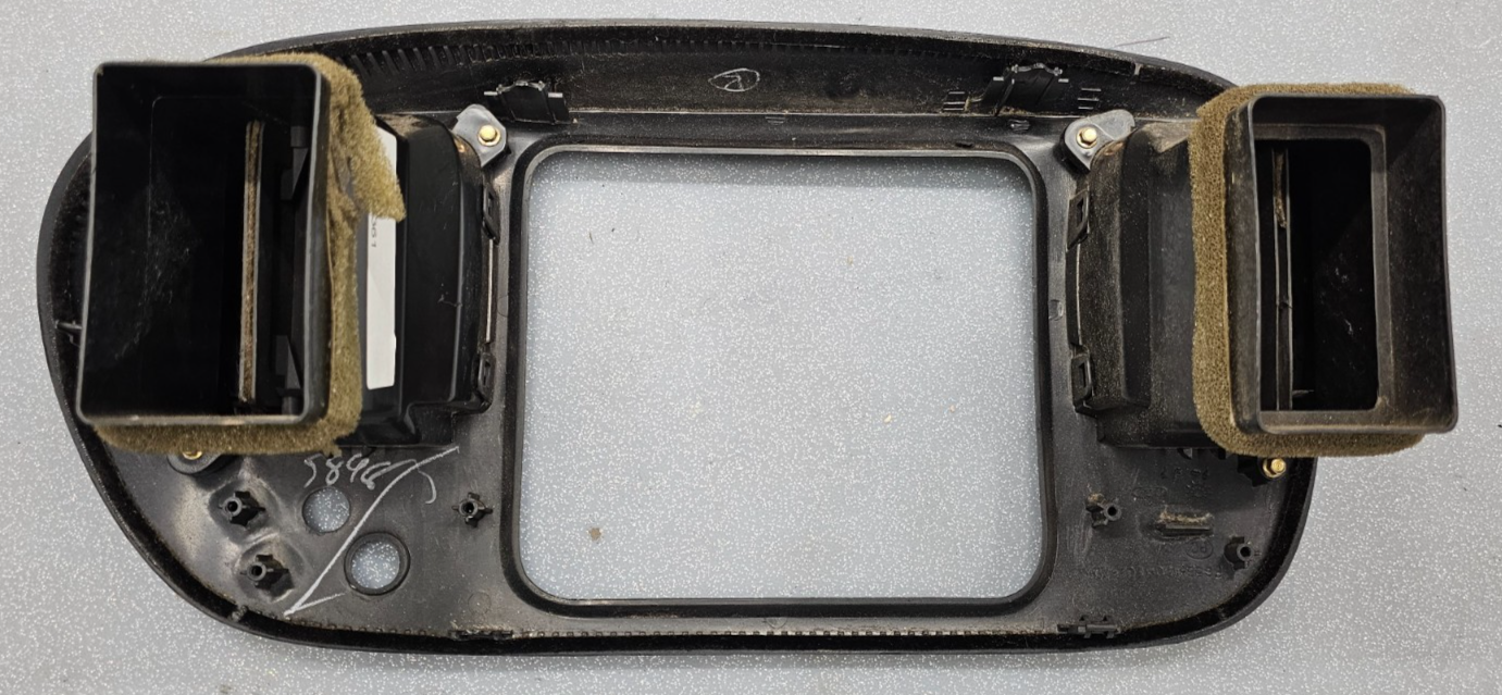 🔥97-03 Ford F150 Center Dash Radio Climate Trim Stereo BEZEL Panel DARK GRAY