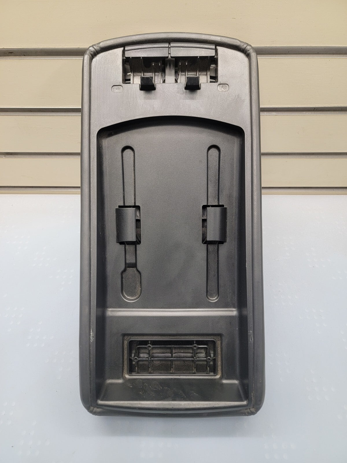 🔥2008-2010 Dodge Charger Armrest Console Lid Leather Assembly Storage BLACK