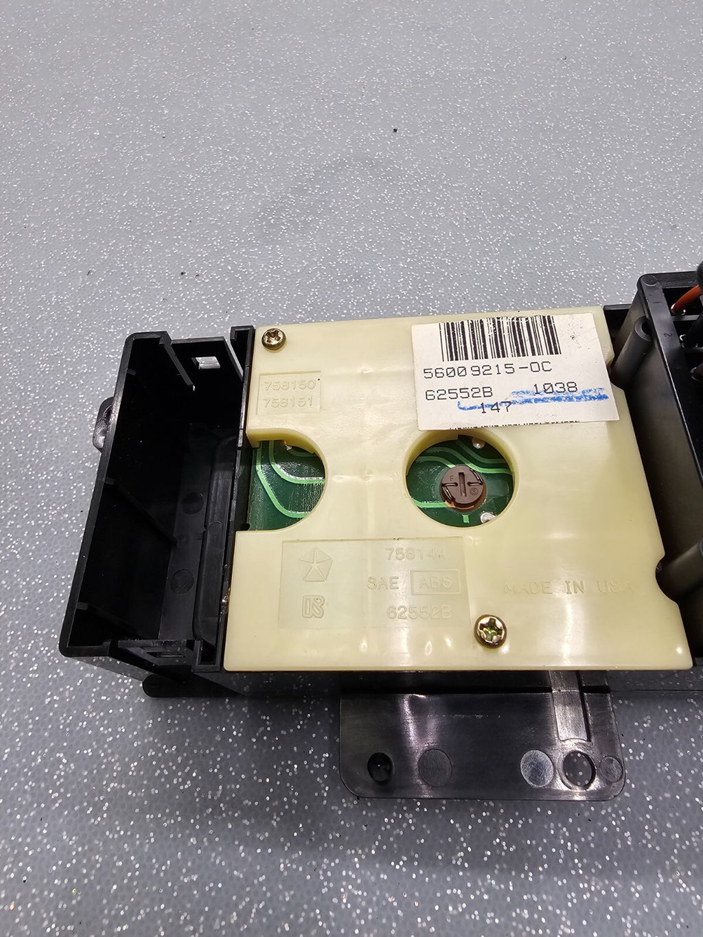 🔥93-98 Grand Cherokee ZJ Dash Head Light Lamp Headlight Switch Assembly Black