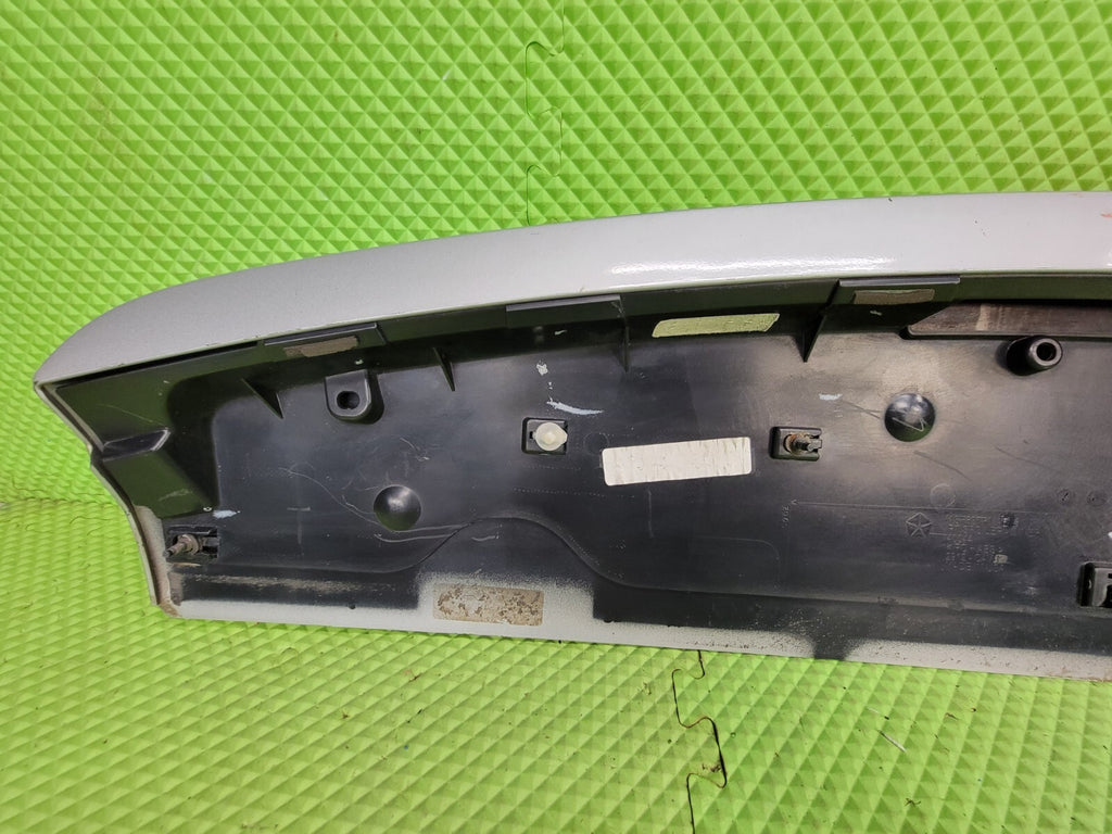 11-20 Dodge Grand Caravan Rear Upper Hatch Spoiler Wing Mount Break Light Silver
