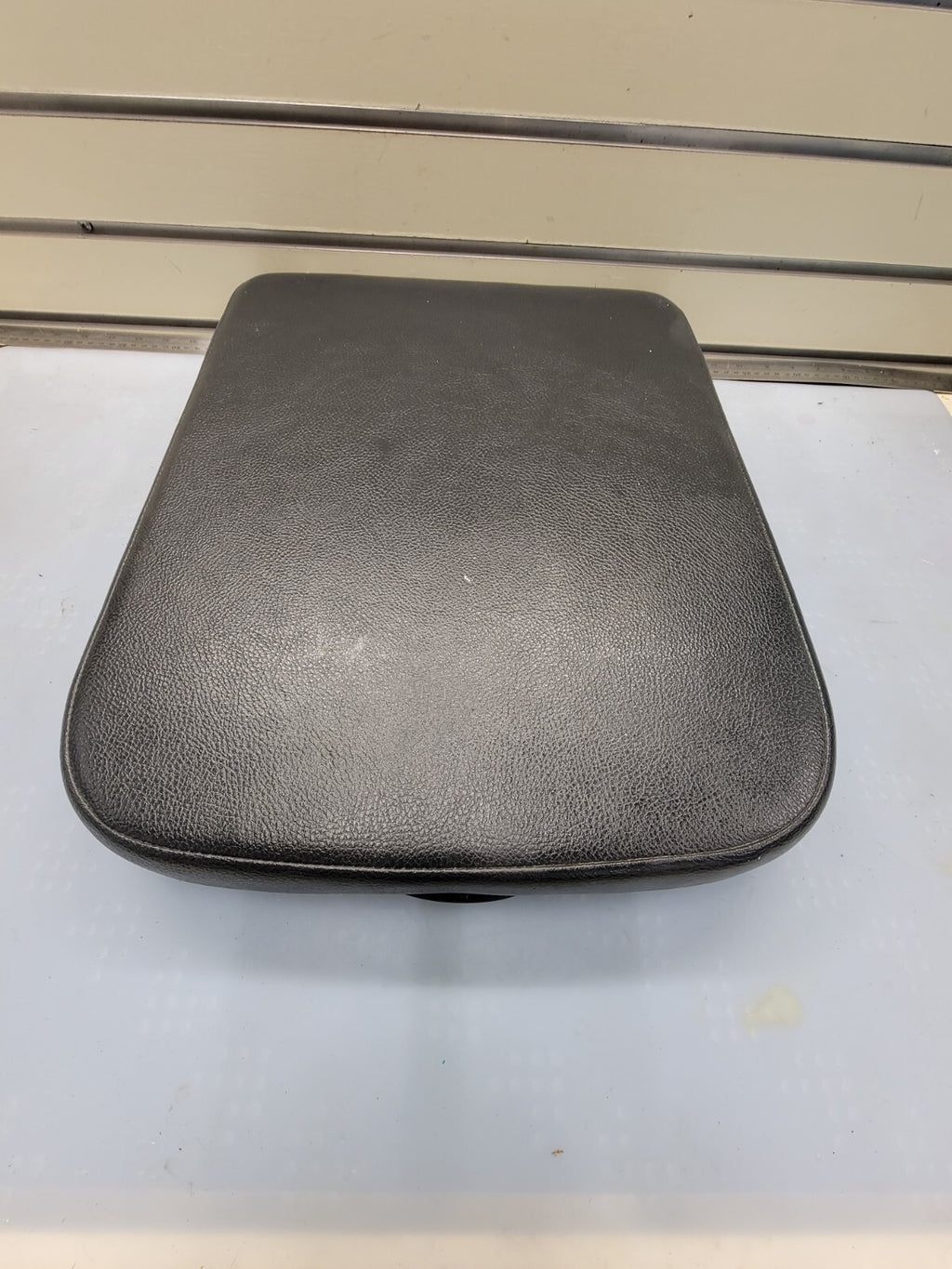 🔥2002-2008 Dodge RAM Center Console Jump Seat ARMREST Cover Lid Leather  BLACK
