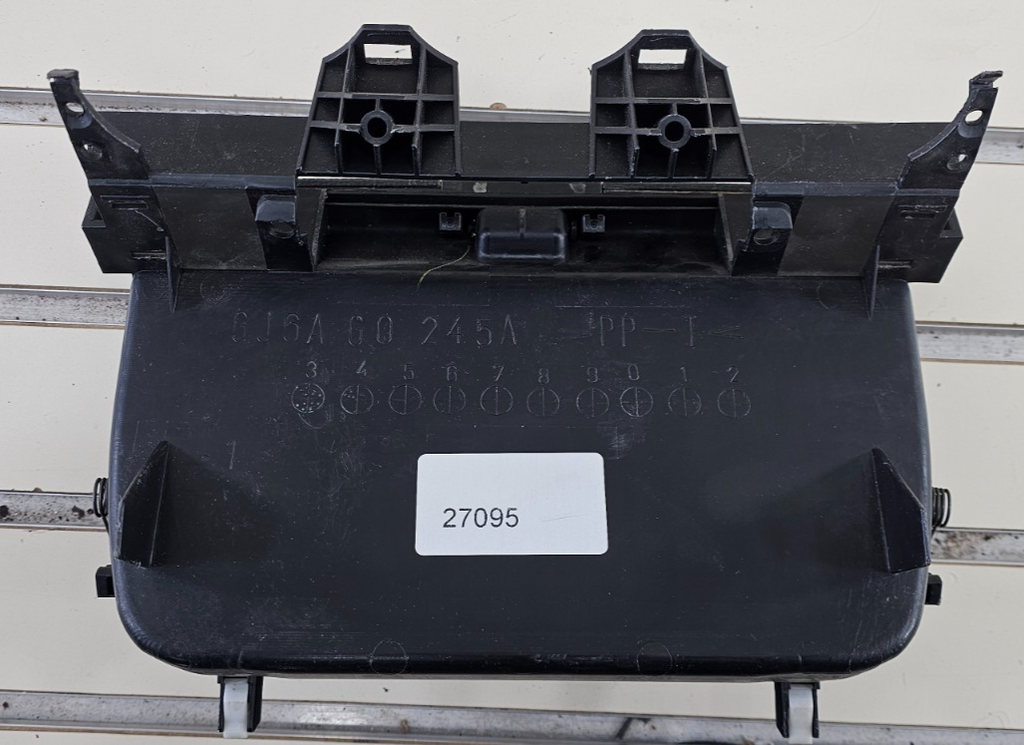 03-08 MAZDA 6 Upper Center Dash Cubby Storage Display Compartment Assembly Black