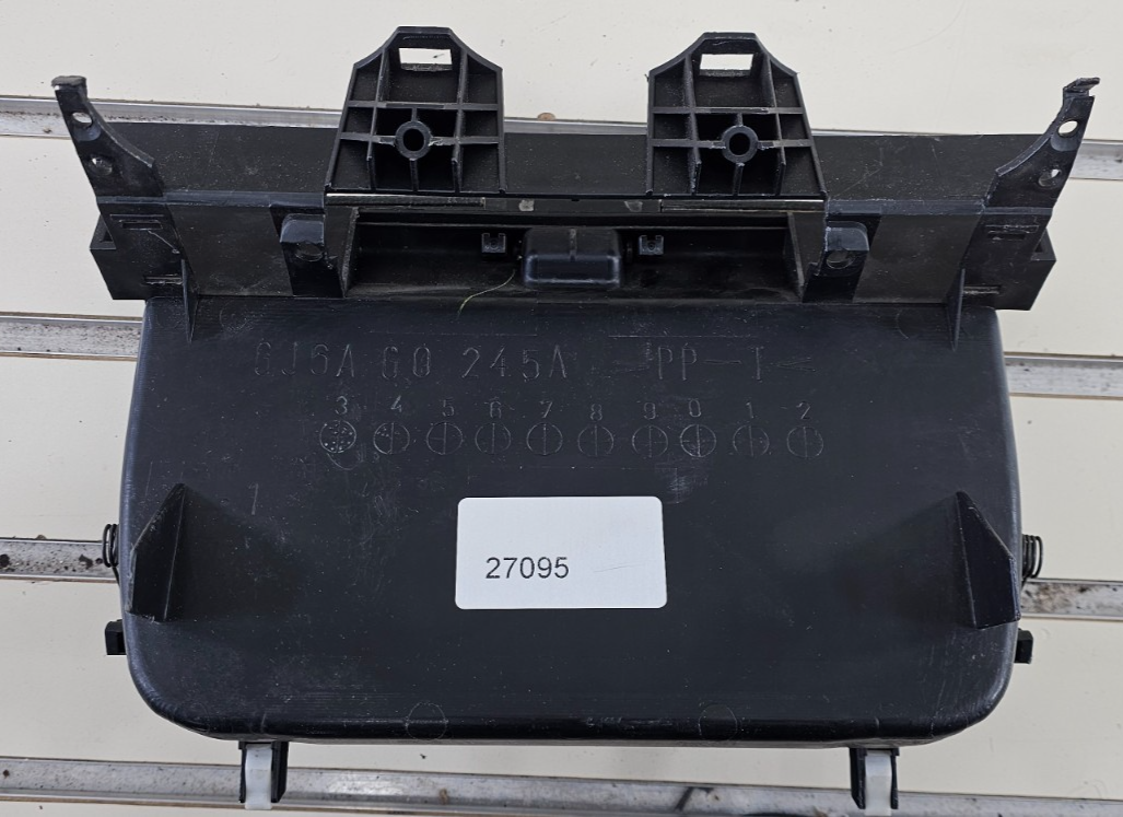 03-08 MAZDA 6 Upper Center Dash Cubby Storage Display Compartment Assembly Black