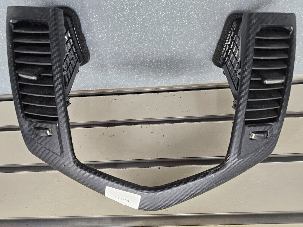 🔥11-15 Cruze Center Dash AM FM Radio Display Bezel Trim Panel Carbon Black OEM