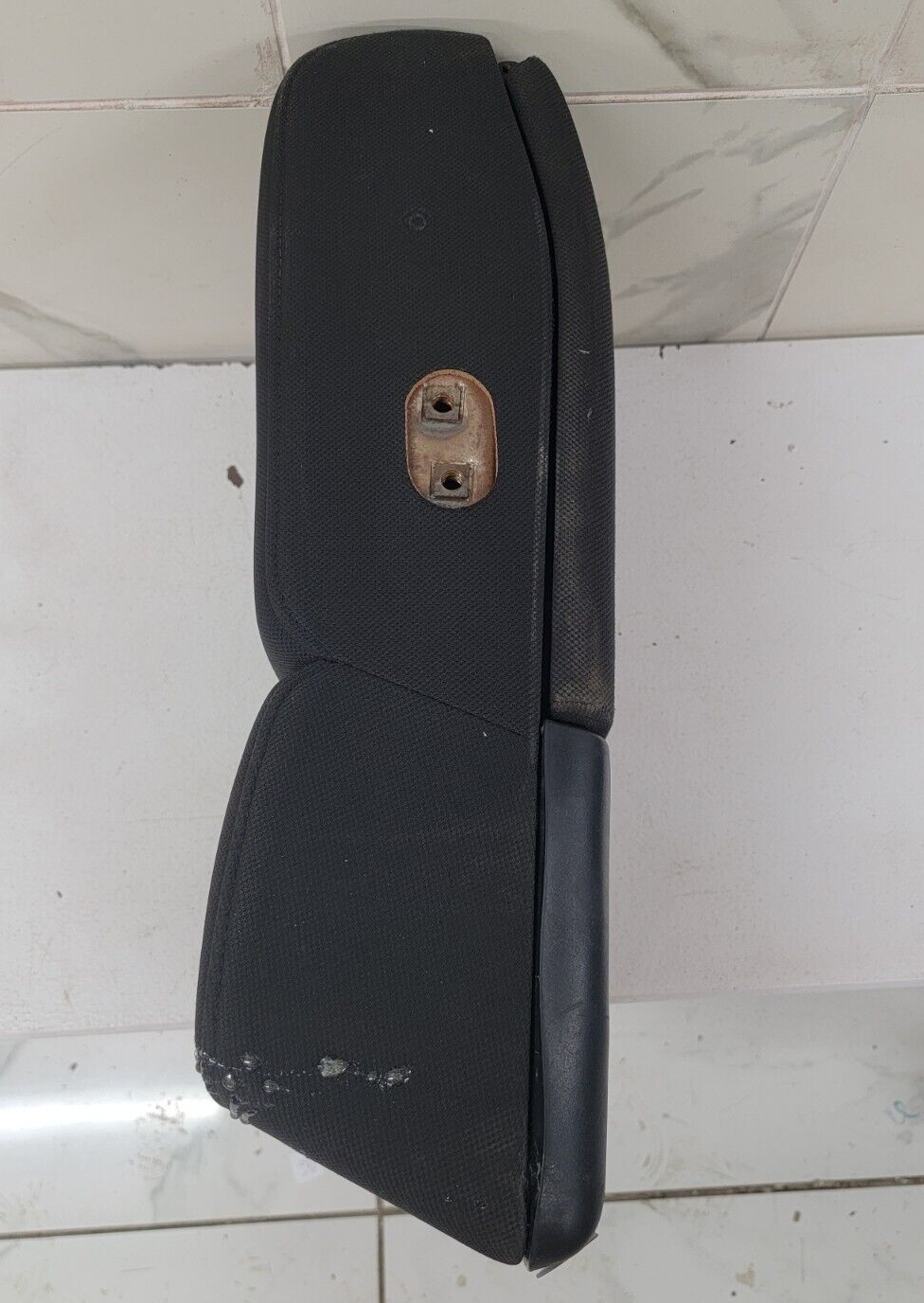 04-08 Ford F-150 Center Console JUMP SEAT Armrest w 2 Cup Holder BLACK JS1