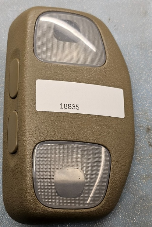🔥98-01 Nissan Frontier Xterra OVERHEAD CONSOLE MAP DOME INTERIOR LIGHT LAMP TAN