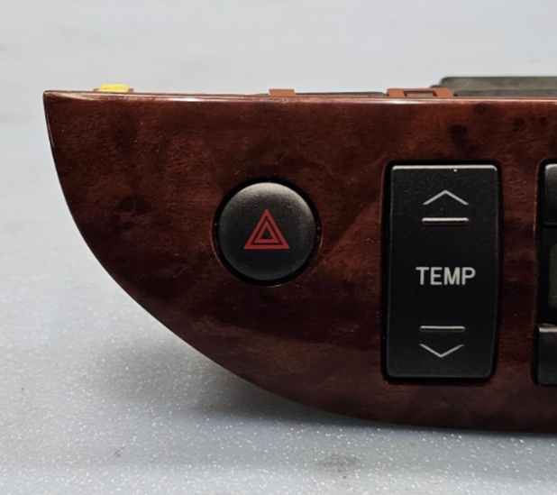 🔥02-06 Camry Dash A/C HVAC AC Heater Temperature Climate Control Unit Wood