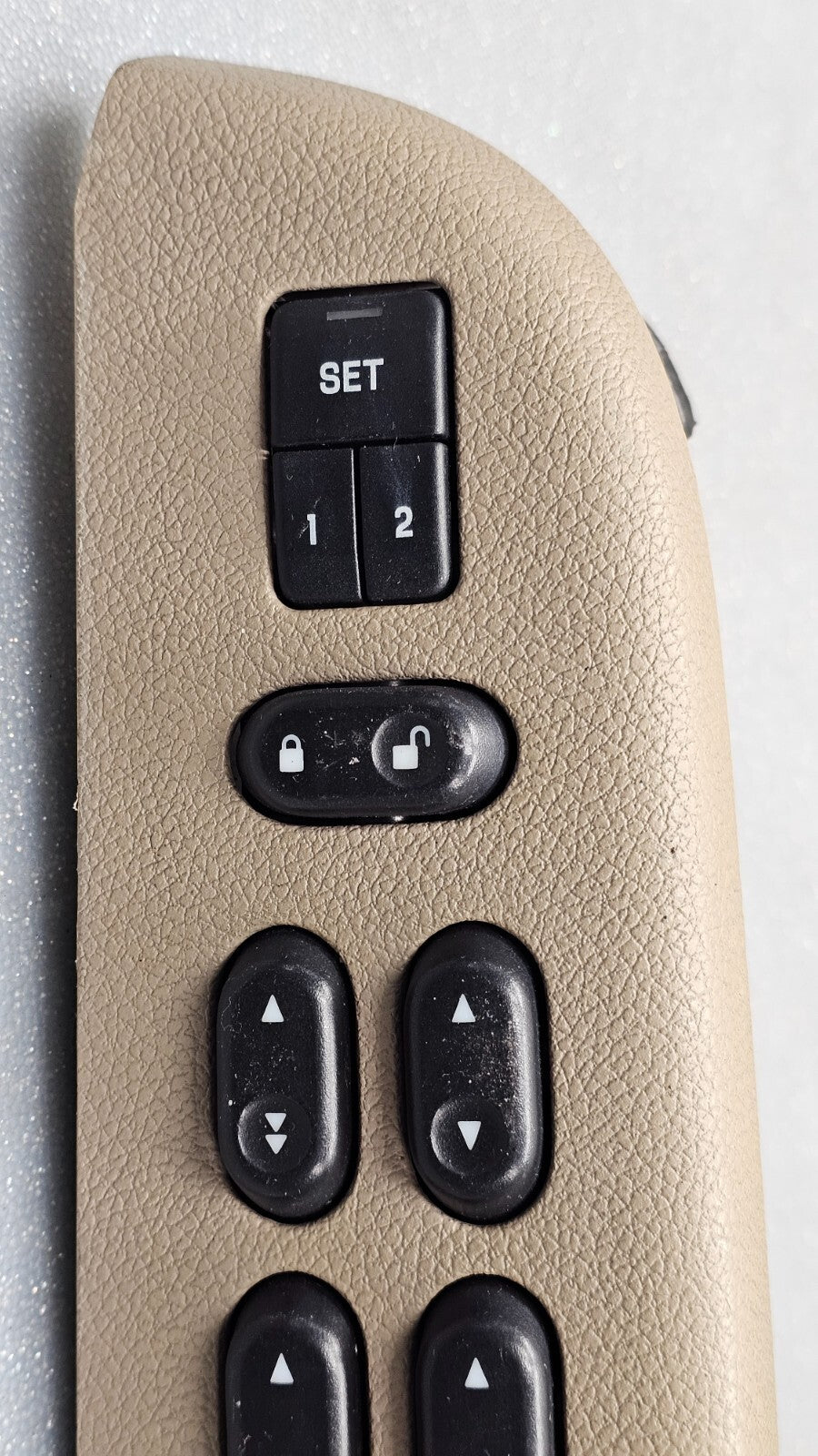 03-06 Ford Expedition Left Driver Master Door Window Control Switch Assembly Tan