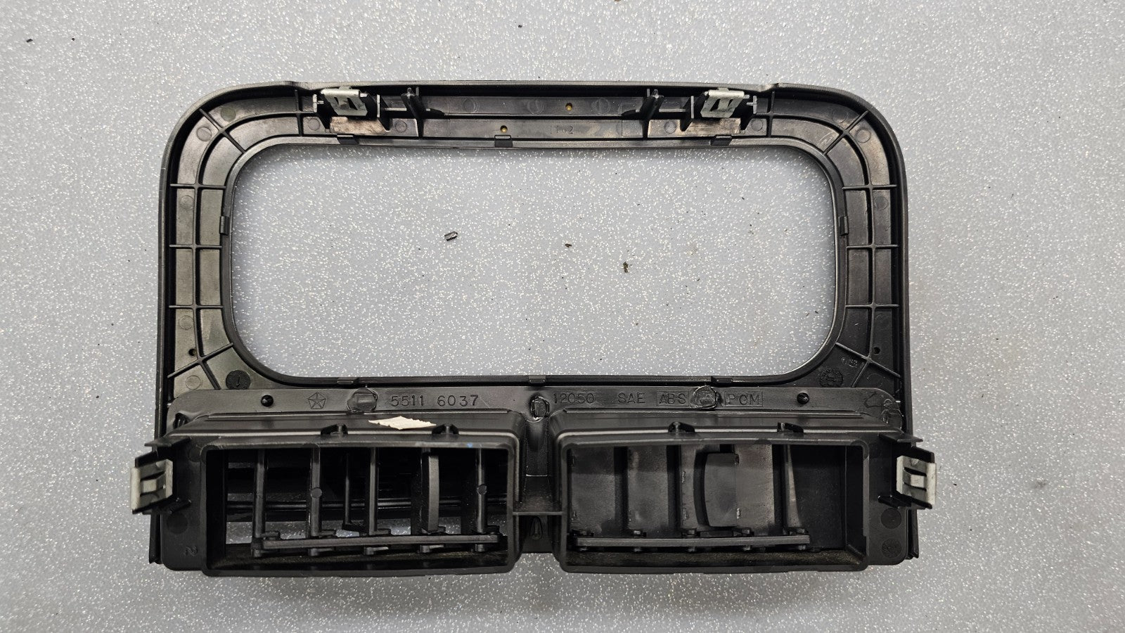 🔥99-04 Grand Cherokee Center Dash RADIO Bezel A/C Air Vent Trim Panel Black