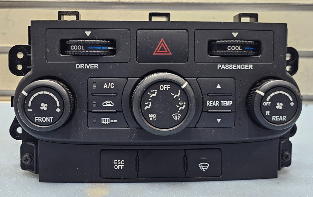 🔥06-14 Sedona Entourage Dash A/C HVAC Heater Temperature Climate Control Black