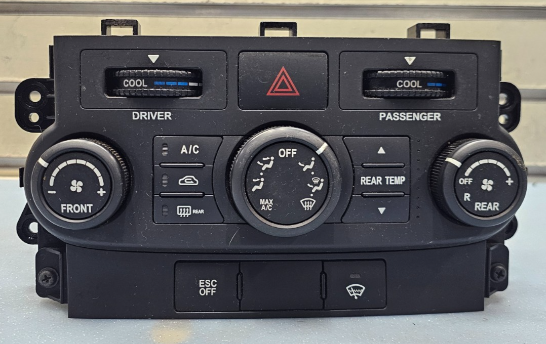🔥06-14 Sedona Entourage Dash A/C HVAC Heater Temperature Climate Control Black