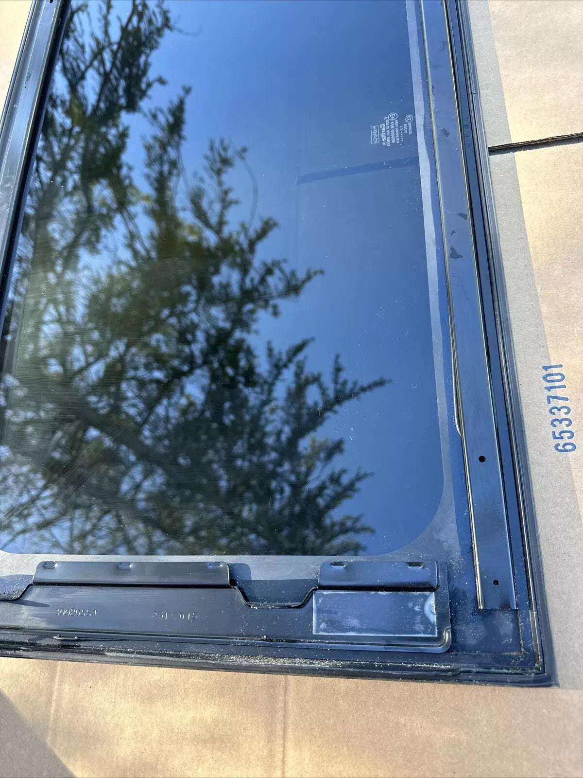13-19 Ford Escape Front Sun Roof Sunroof Sliding Window Glass OEM