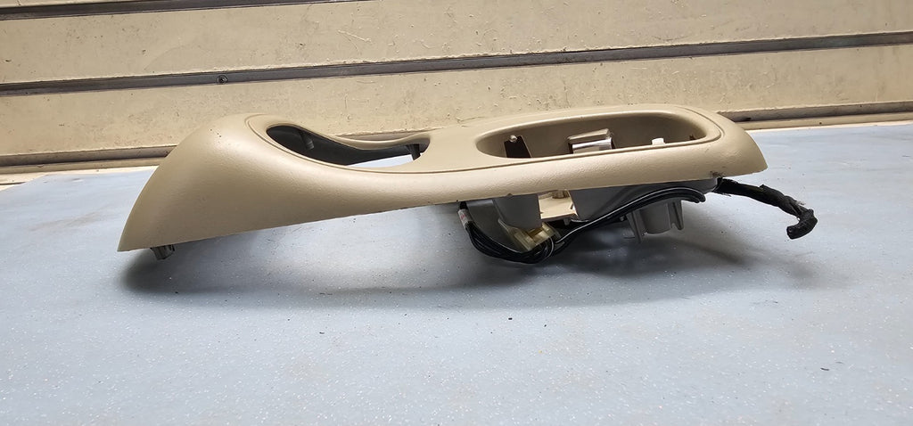 🔥02-05 Dodge RAM Overhead Console DOME Light Roof Storage Compartment TAN 05