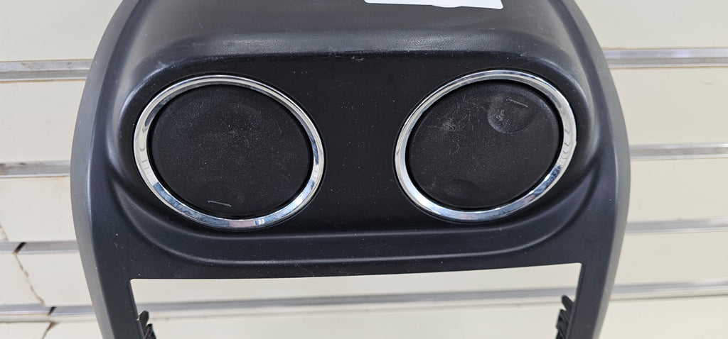 10-16 Compass Patriot Center Dash Radio Climate Trim Surround Bezel Panel BLACK