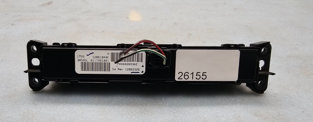 🔥06-08  CHRYSLER PT CRUISER CENTER DASH HAZARD DEFROST CONTROL SWITCH BLACK