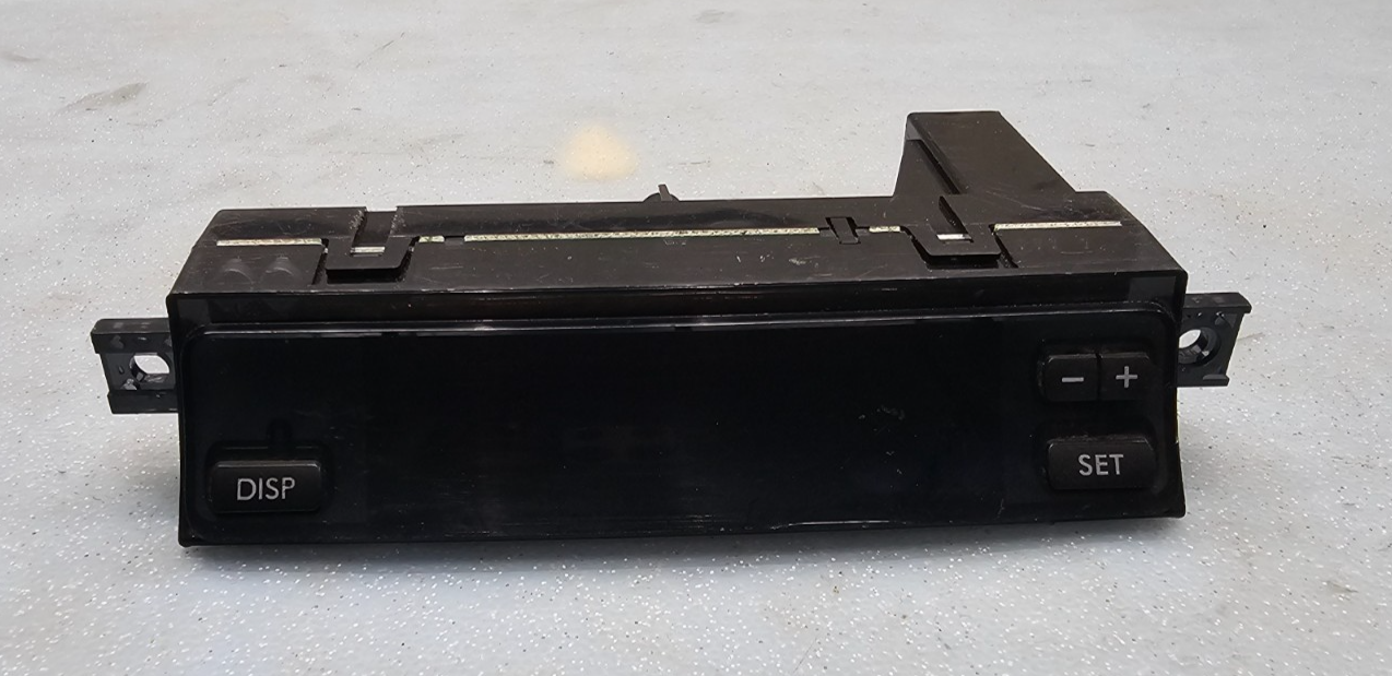 🔥07-09 SUBARU LEGACY OUTBACK DIGITAL CENTER DASH AUTO CLOCK ASSEMBLY BLACK