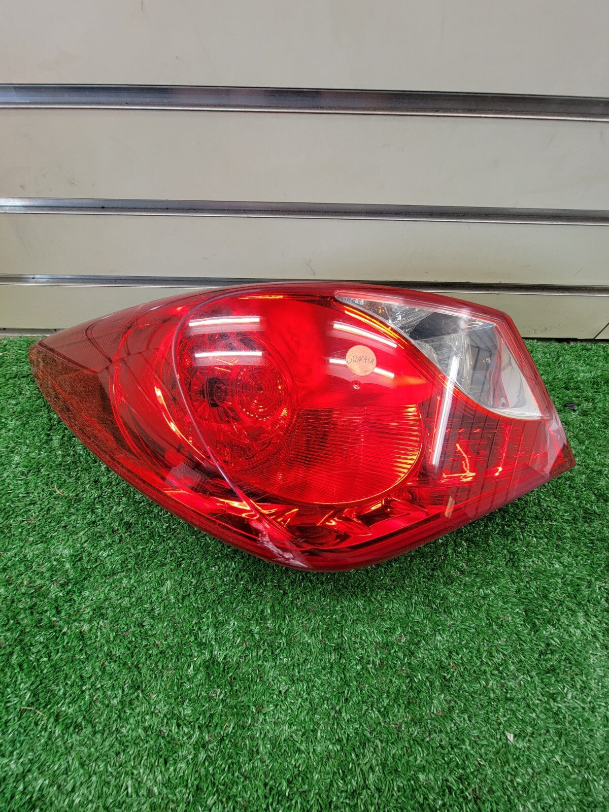 🔥2011-2014 Hyundai Sonata Tail Light Assembly Lamp Left Driver Chrome Outer