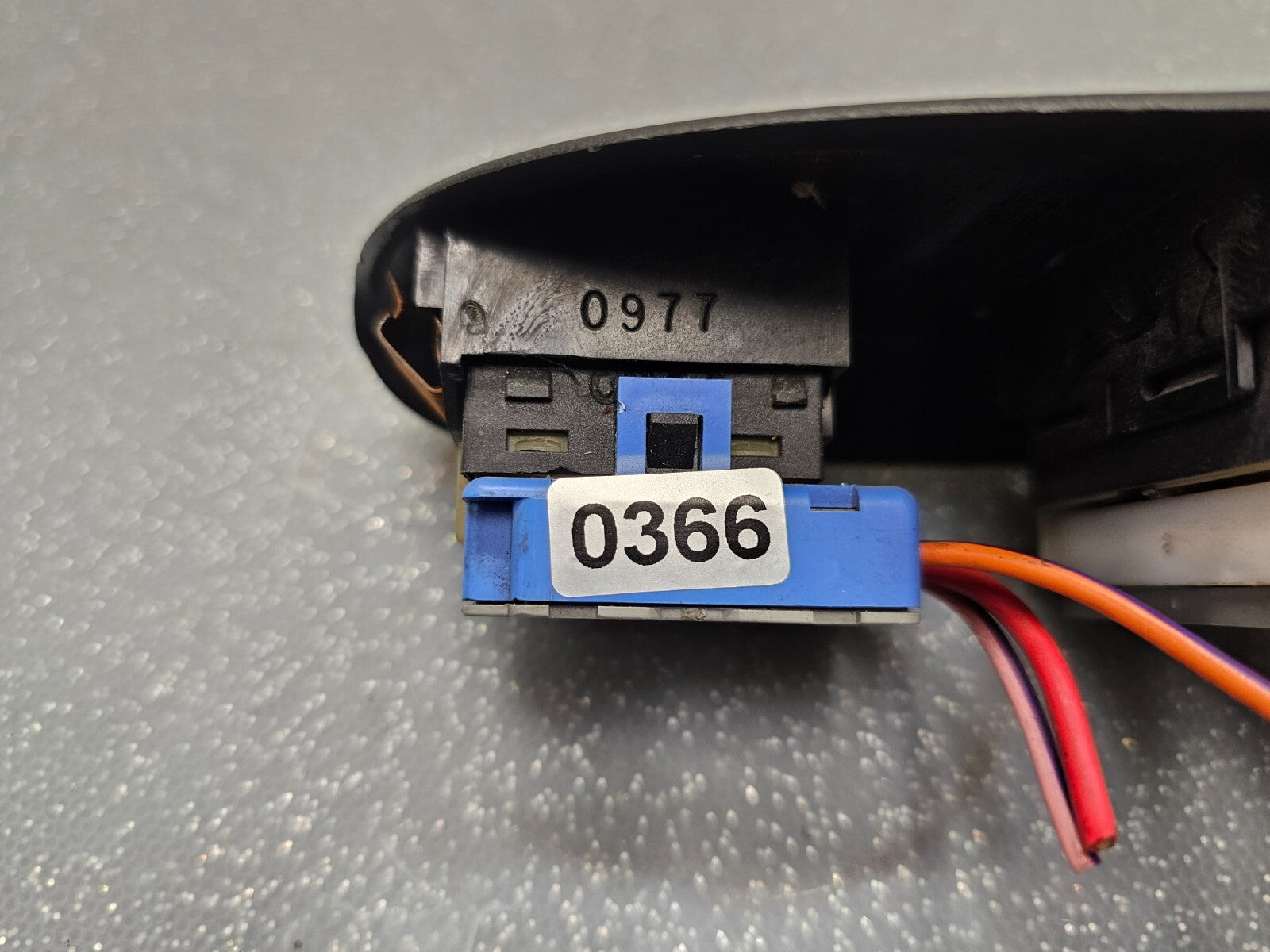 🔥98-01 Dodge RAM 1500 2500 Front Left Driver Power Window Switch BLACK WS10