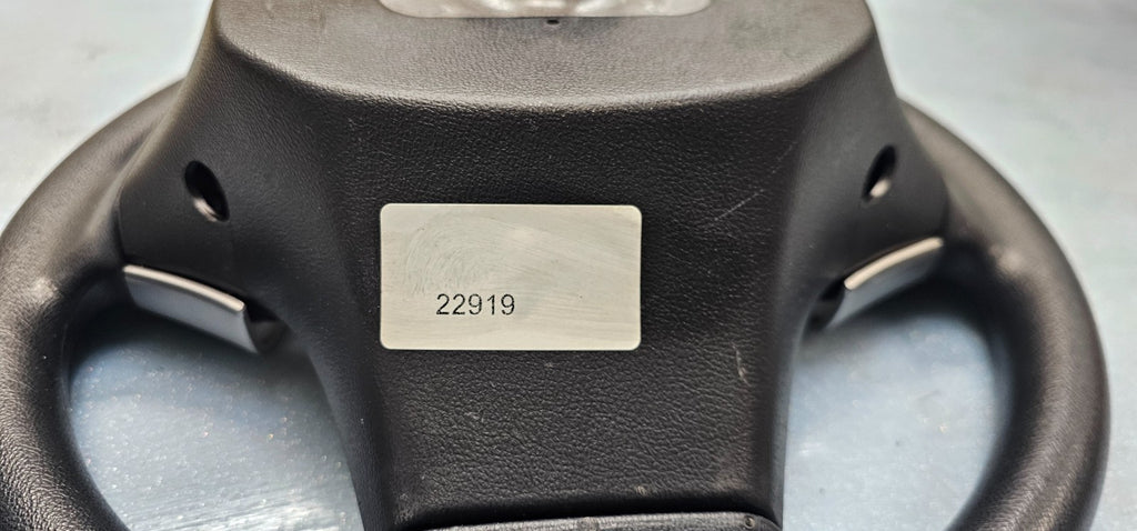 🔥07-09 Elantra Left Driver Steering Column Wheel Cruise Control Leather Black