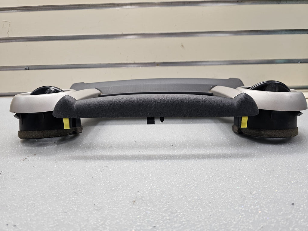 04-06 Scion XA Center Dash Radio Surround Bezel Trim Panel Climate Silver/black