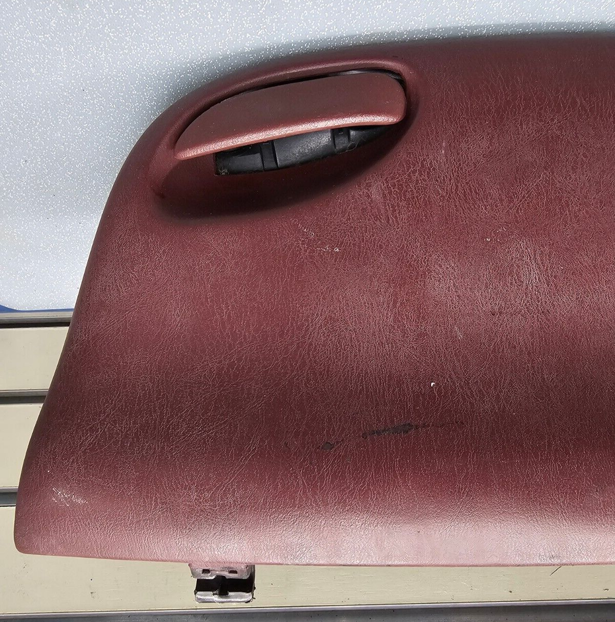 🔥97-03 FORD F150 Glove Box Dash Storage Compartment DOOR ASSEMBLY LID COVER RED