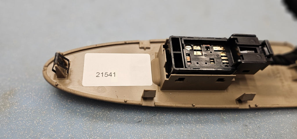 🔥00-02 Lincoln LS Front Right Passenger Power door Window Switch Tan OEM