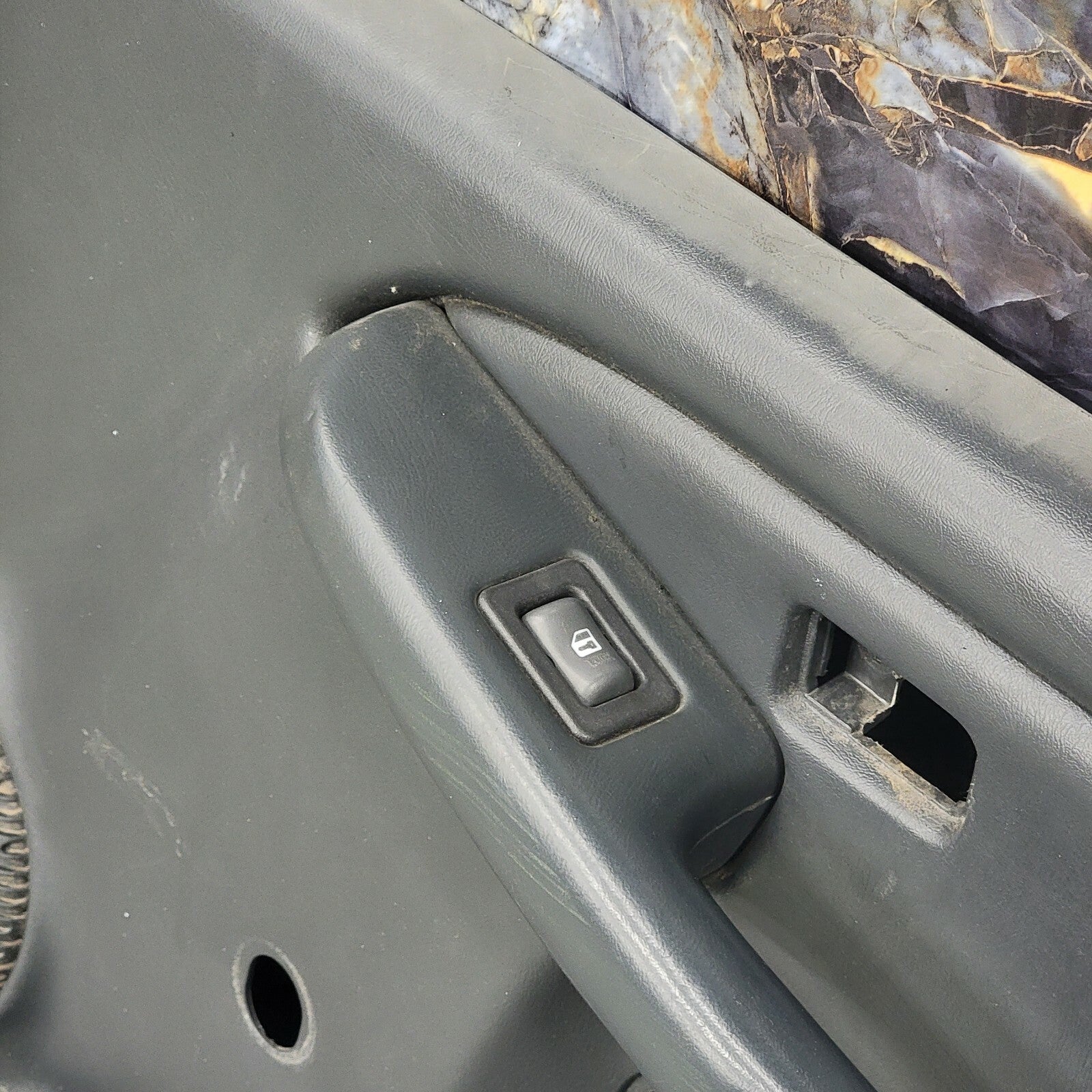 99-06 Silverado SIERRA Door Trim Panel Front LEFT-RIGHT Set Dark GRAY manual D3