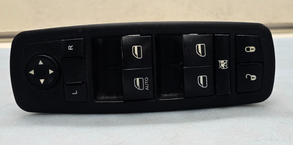 09-12 Dodge Ram 1500 2500 Left Driver Master Power Window Switch Assembly Black