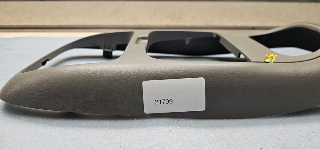 🔥97-03 Ford F150 EXPEDITION Overhead CONSOLE Display  STORAGE Frame Bezel TAN