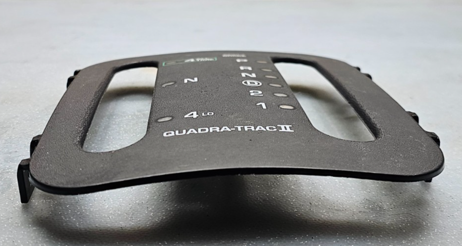 🔥99-04 JEEP GRAND CHEROKEE QUADRA-DRIVE SHIFTER FACE PLATE BEZEL OEM BLACK