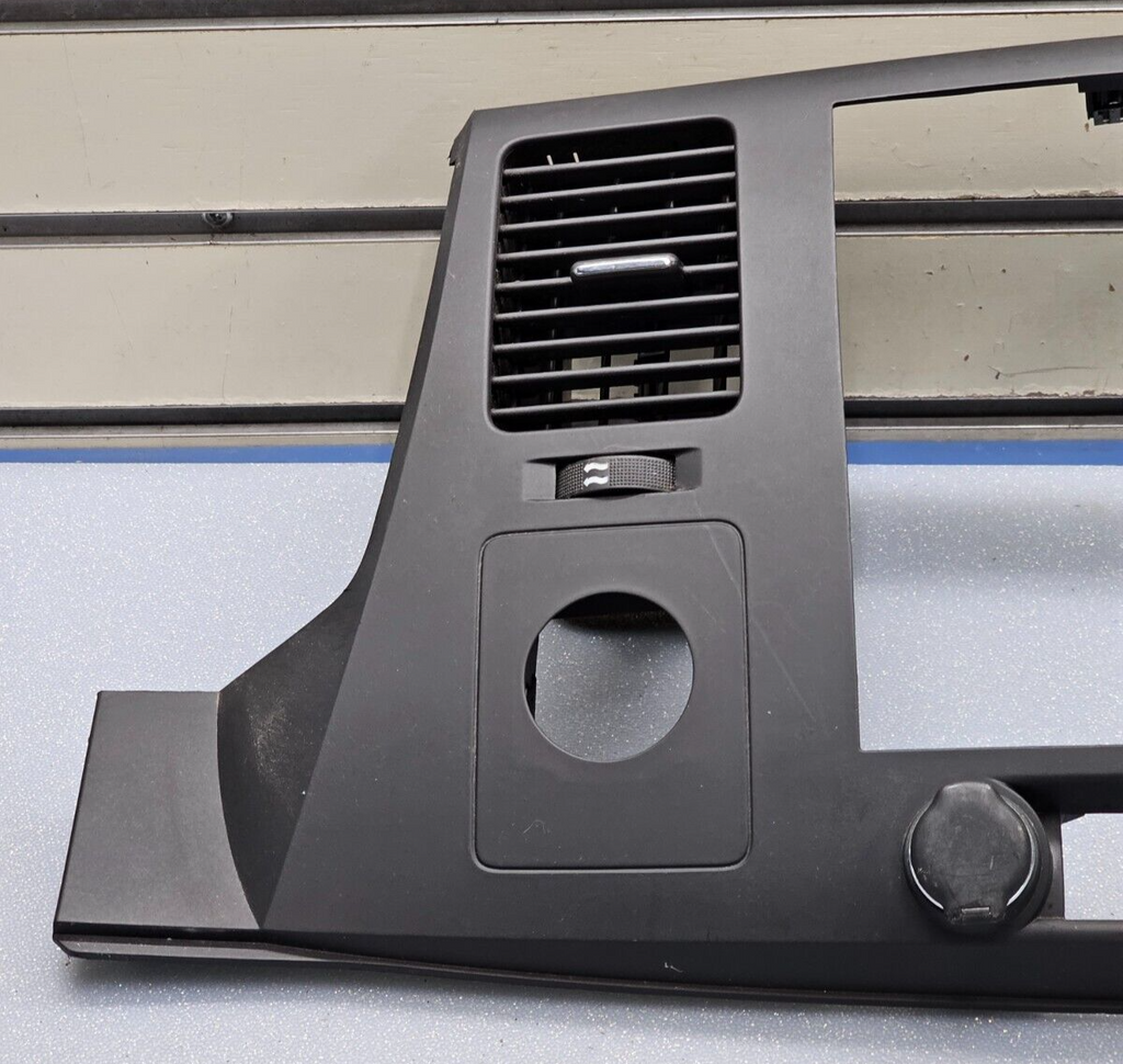 🔥07-14 Silverado SIERRA Center Dash Radio Bezel AC Climate Trim Panel BLACK B6