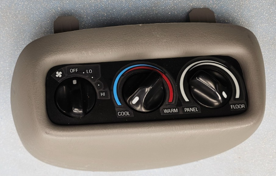 🔥97-05 Ford F-150 Expedition  Excursion Rear Heater AC Climate Control Tan