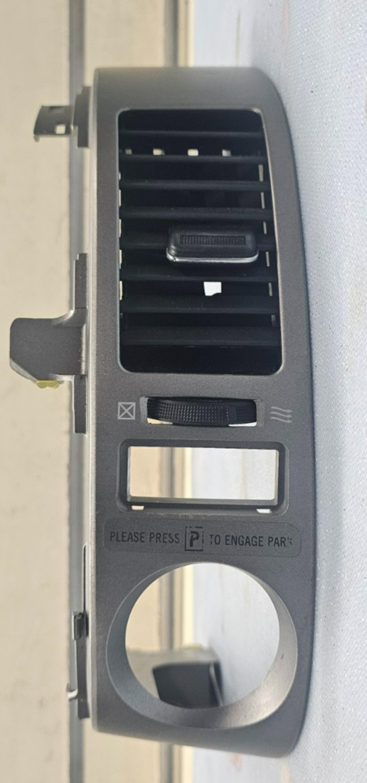 🔥04-09 Toyota PRIUS Dash Left Driver AC A/C AIR VENT HEATER Panel SILVER