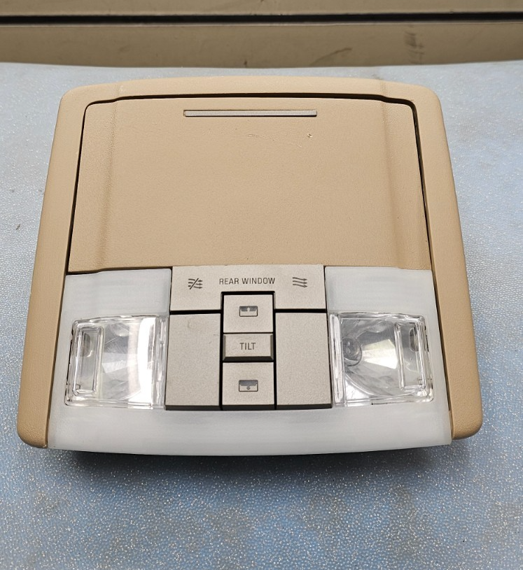 🔥07-14 Expedition Navigator Overhead Console Dome Map Light Sunroof Storage Tan