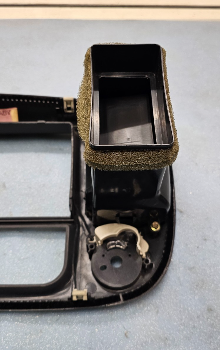 🔥97-03 Ford F-150 Dash Radio Stereo Climate BEZEL Trim Panel Line DK GRAY B1