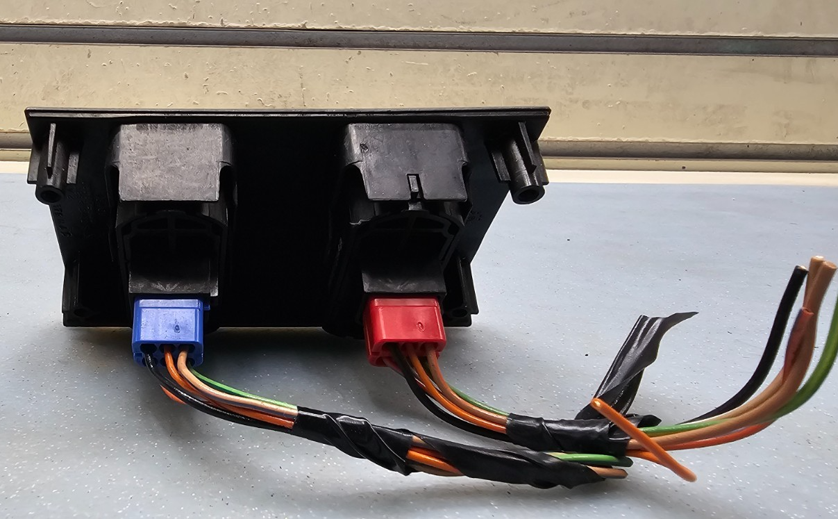 🔥2004-2006 Dodge Durango Seat Heater Switch Control W Trim Panel Cover Black