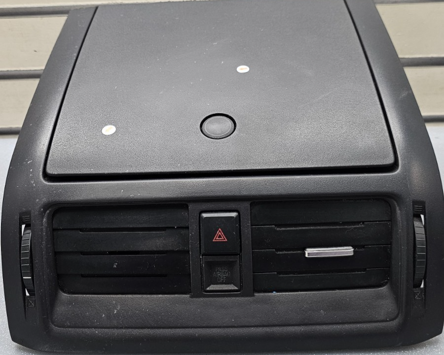 🔥10-12 Ford FUSION Dash Center AIR Vents STORAGE Compartment Cubby BLACK OEM