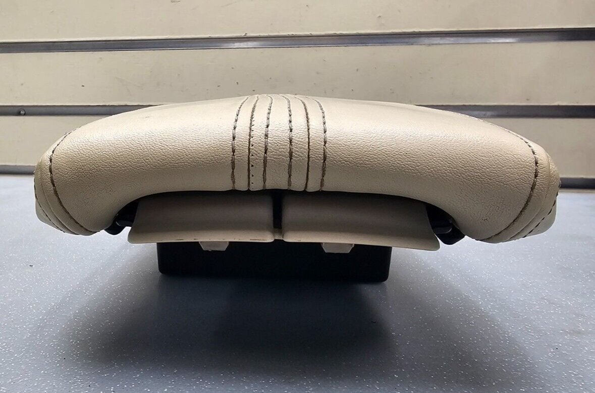 10-12 Lincoln MKZ Center Console Lid Armrest Top Storage Leather Assembly LT TAN