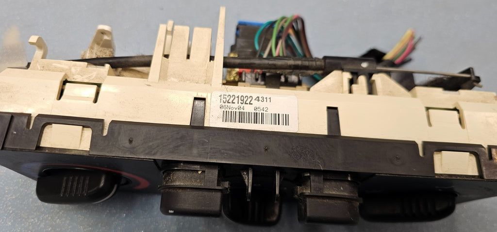 🔥04-12 Colorado Canyon Heater A/C AC HVAC Temperature Climate Control Black