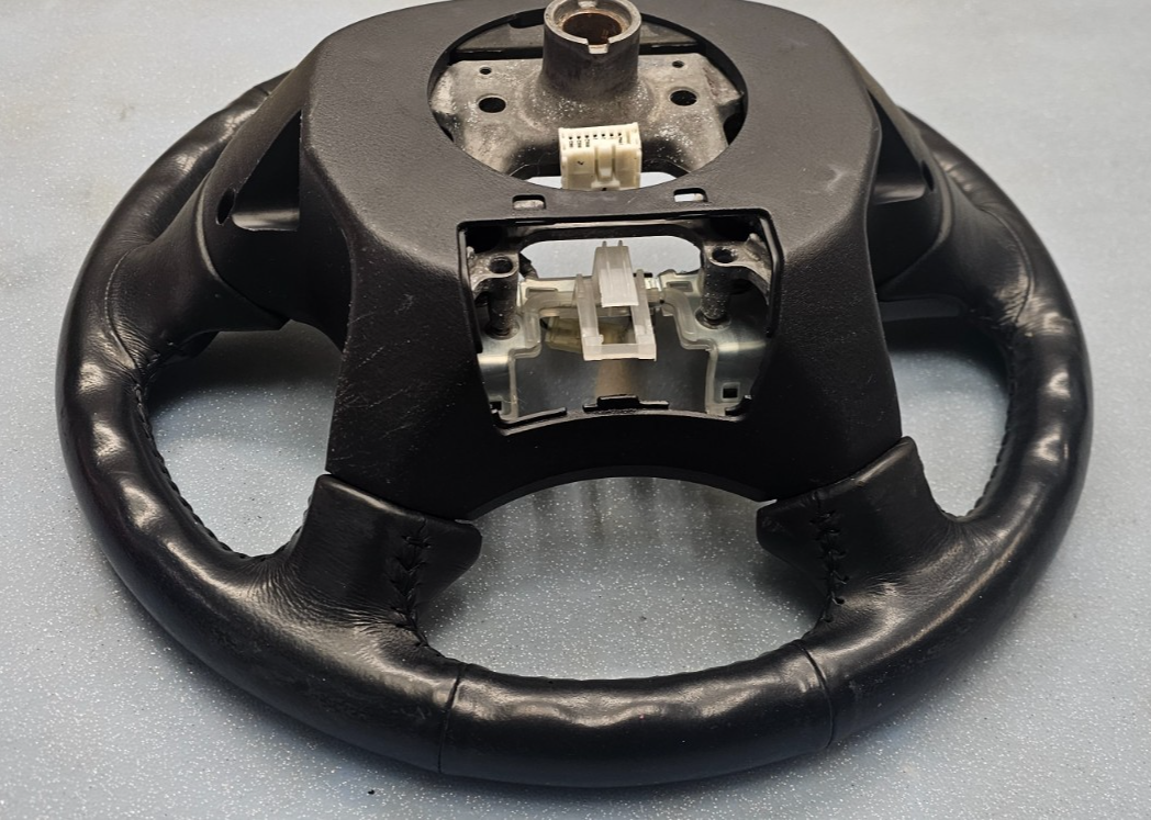 🔥2005-2010 Honda Odyssey Leather Steering Wheel Assembly Black OEM